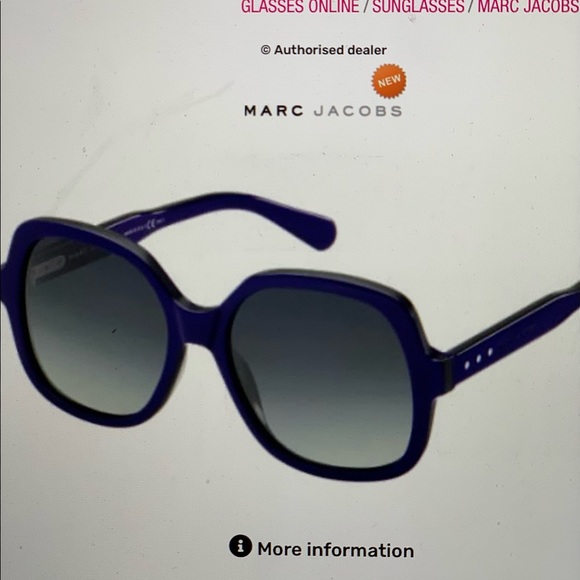 MARC JACOBS BLUE SUNGLASSES - Picture 3 of 8